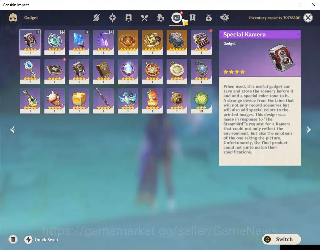 Genshin Impact Accounts Asia|AR 56|6 Limit +6(*5Wep)|(Raiden,Clorinde)+Sig image 10
