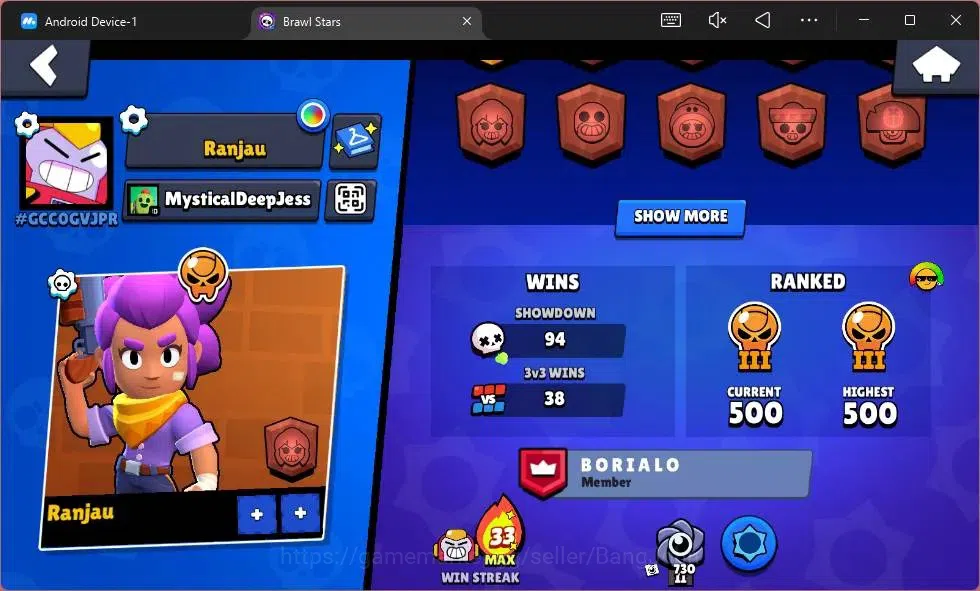 Brawl Stars Accounts Global|2143 Thropy|29 Brawler|2 Max Hypercharge(Ma image 3