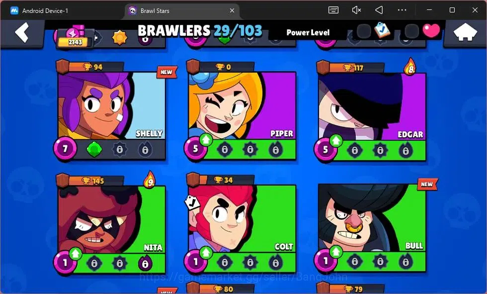 Brawl Stars Accounts Global|2143 Thropy|29 Brawler|2 Max Hypercharge(Ma image 6