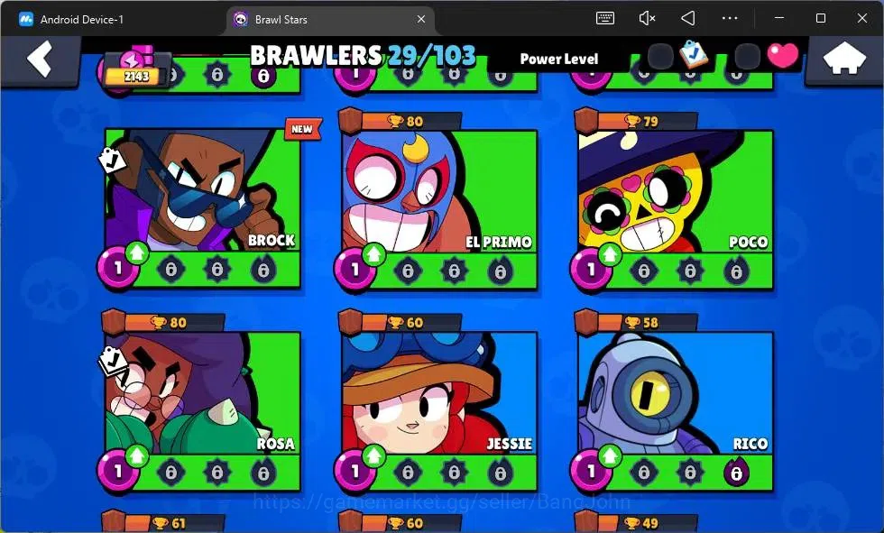Brawl Stars Accounts Global|2143 Thropy|29 Brawler|2 Max Hypercharge(Ma image 7
