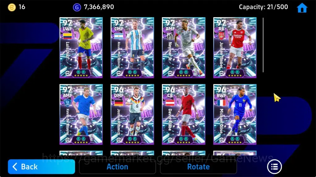 eFootball Accounts Android|BigTime Ronaldinho,Epic Ibrahimovic,Peter  image 13