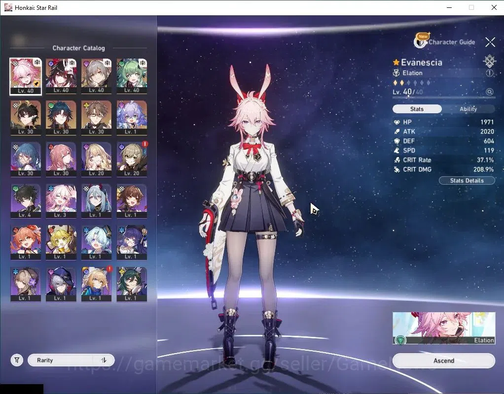 Honkai Star Rail Accounts Asia|TL 26|1 Golden Companion Spirit|4 Limited|Eva image 4