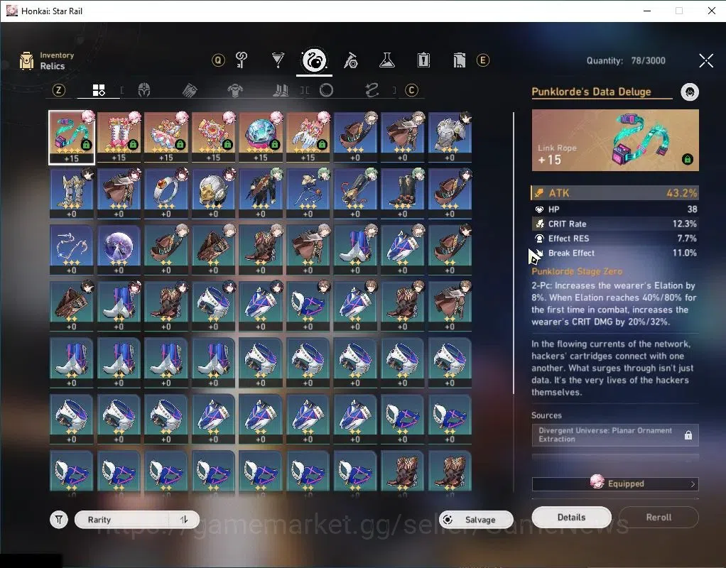 Honkai Star Rail Accounts Asia|TL 26|1 Golden Companion Spirit|4 Limited|Eva image 7