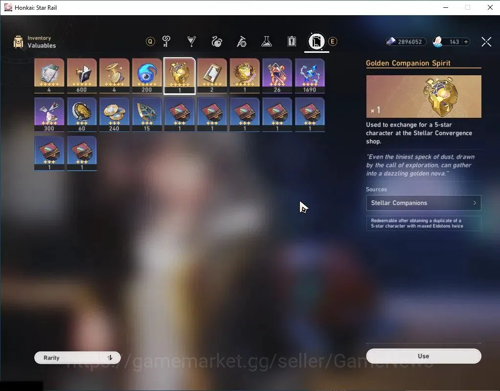 Honkai Star Rail Accounts Asia|TL 26|1 Golden Companion Spirit|4 Limited|Eva image 9