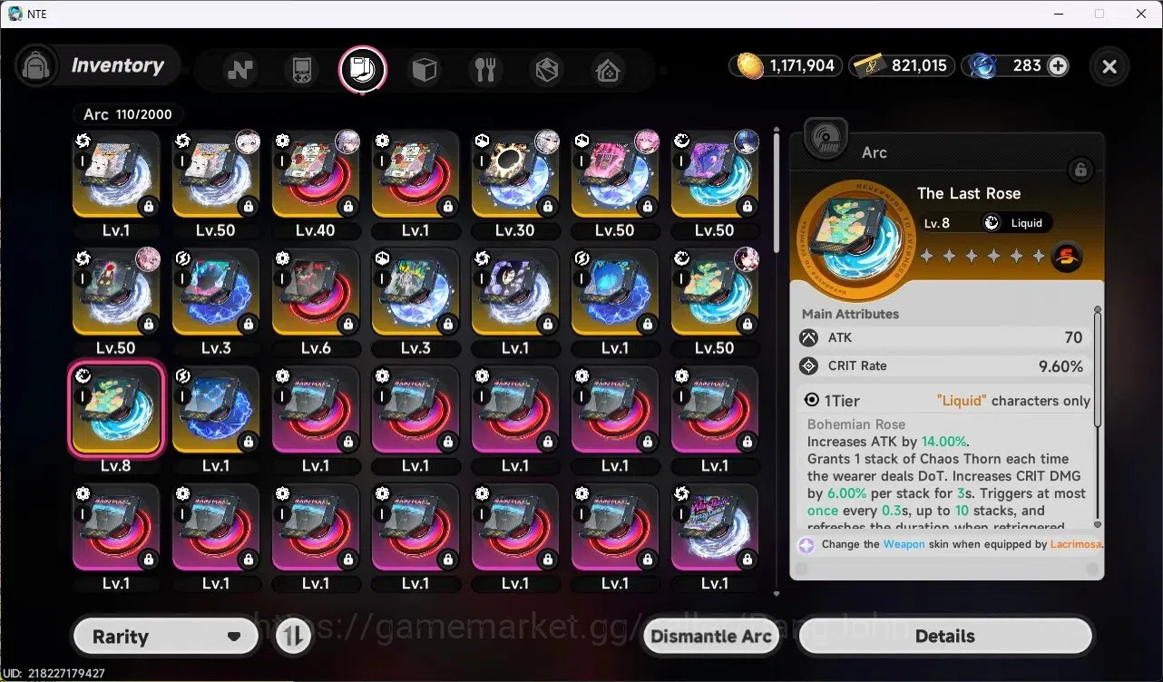 Neverness to Everness Accounts SEA|Hunter Lv 35| 6 S-Class (Lacrimosa A1+Sign,Hot image 10