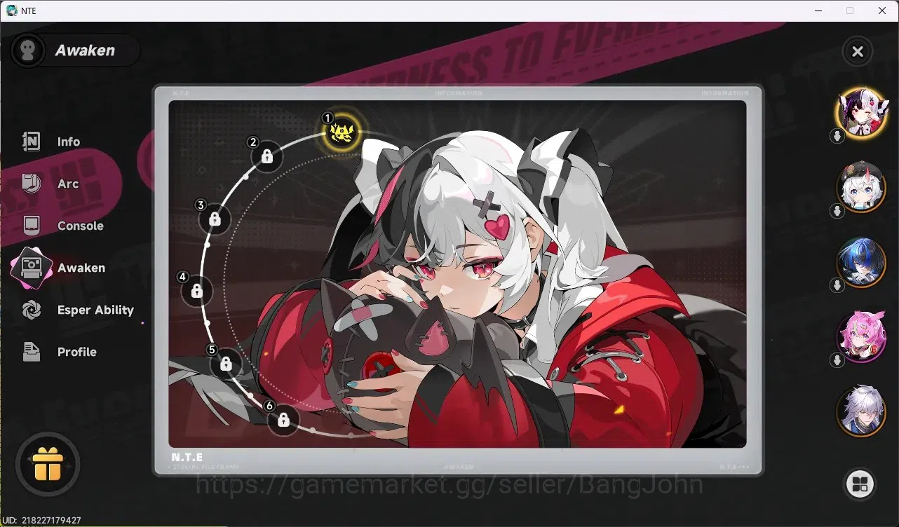 Neverness to Everness Accounts SEA|Hunter Lv 35| 6 S-Class (Lacrimosa A1+Sign,Hot image 4