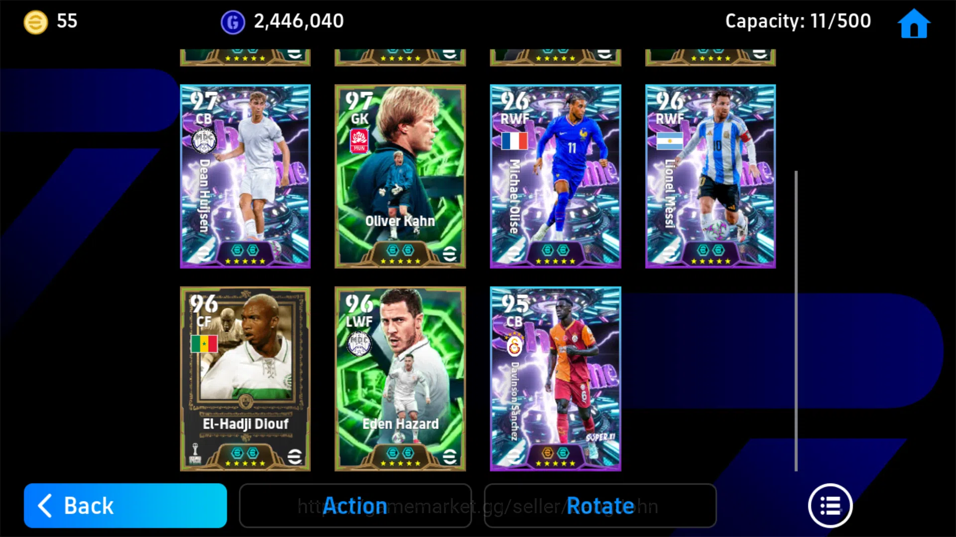 eFootball Accounts Power 3154 | Romario Epic DB | Diogo Forlan Epic D image 4