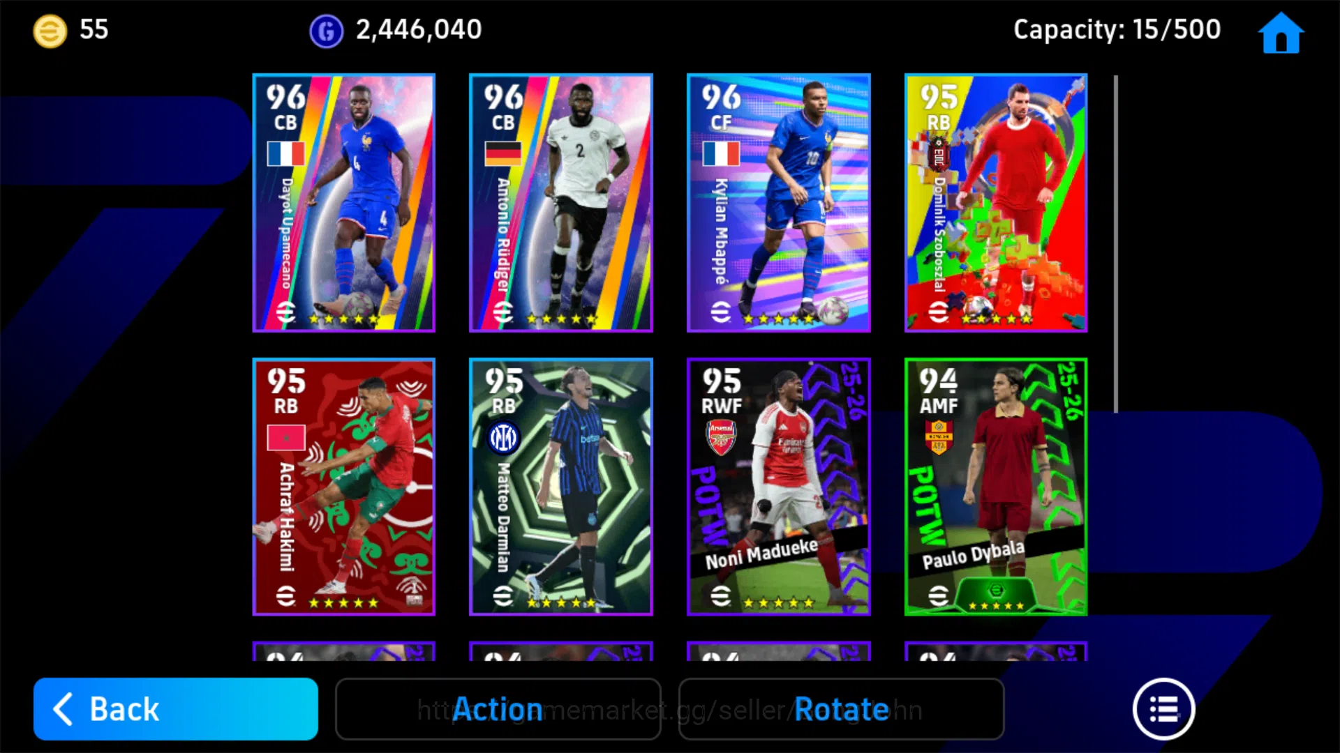 eFootball Accounts Power 3154 | Romario Epic DB | Diogo Forlan Epic D image 5