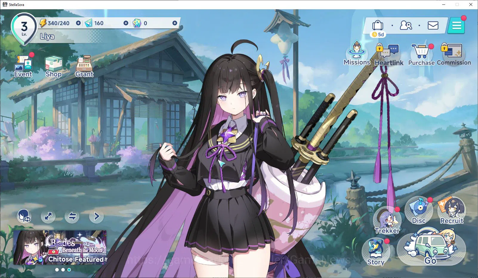 Stella Sora Accounts Global|Fresh Starter 3SSR (Chitose,Nanoha,Mistique image 1
