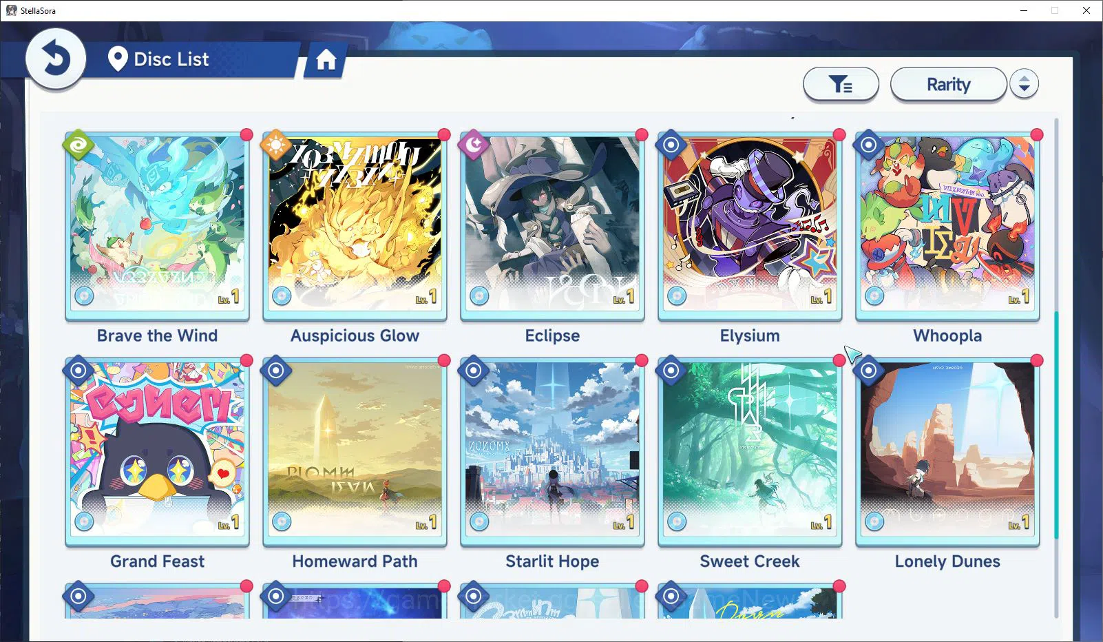 Stella Sora Accounts Global|Fresh Starter 3SSR (Chitose,Nanoha,Mistique) + 8Trekker  |Story 1-7|Log Yostar|Check SS(SSR728) 8