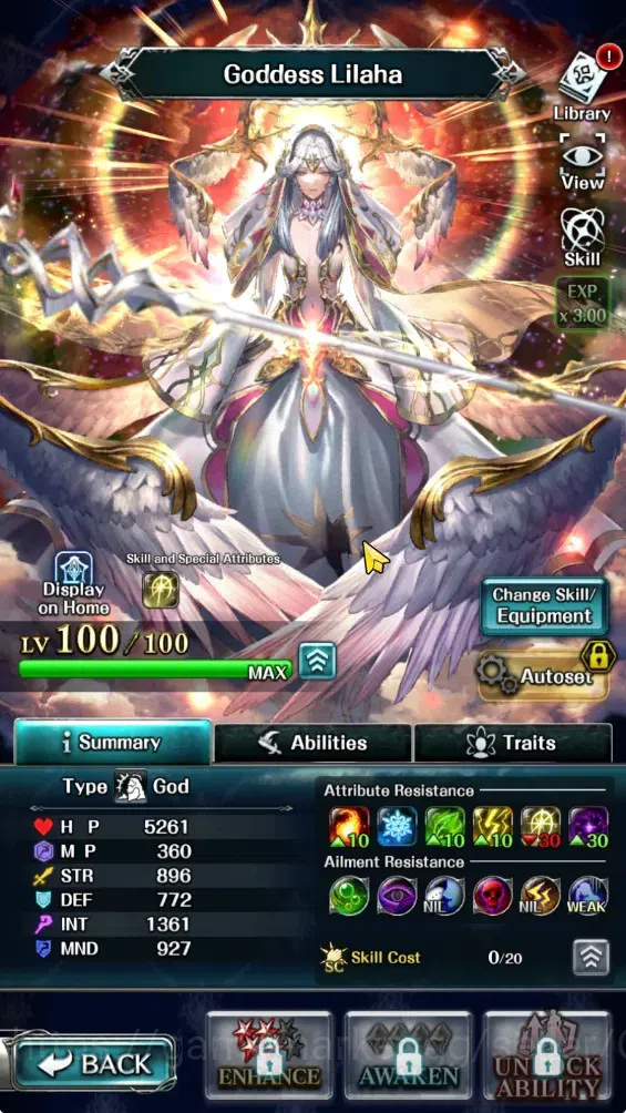 Last Cloudia Accounts GLOBAL|Rank 7|Collab Brave Frontier (Fire God Varg image 3