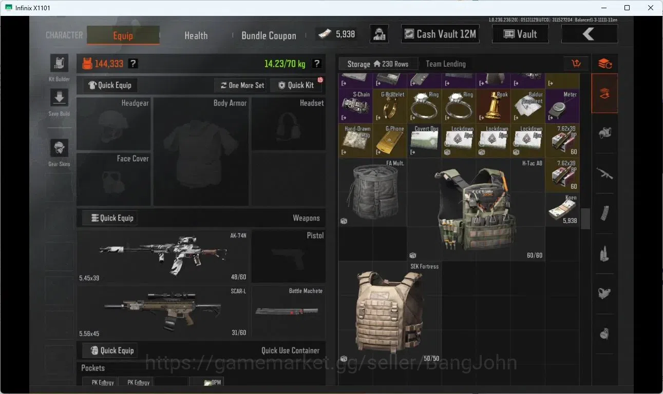 Arena Breakout Accounts MOBILE Lvl30|SV 28,2M|CV 12,8M|S SHOVEL,B MACHETE| image 3