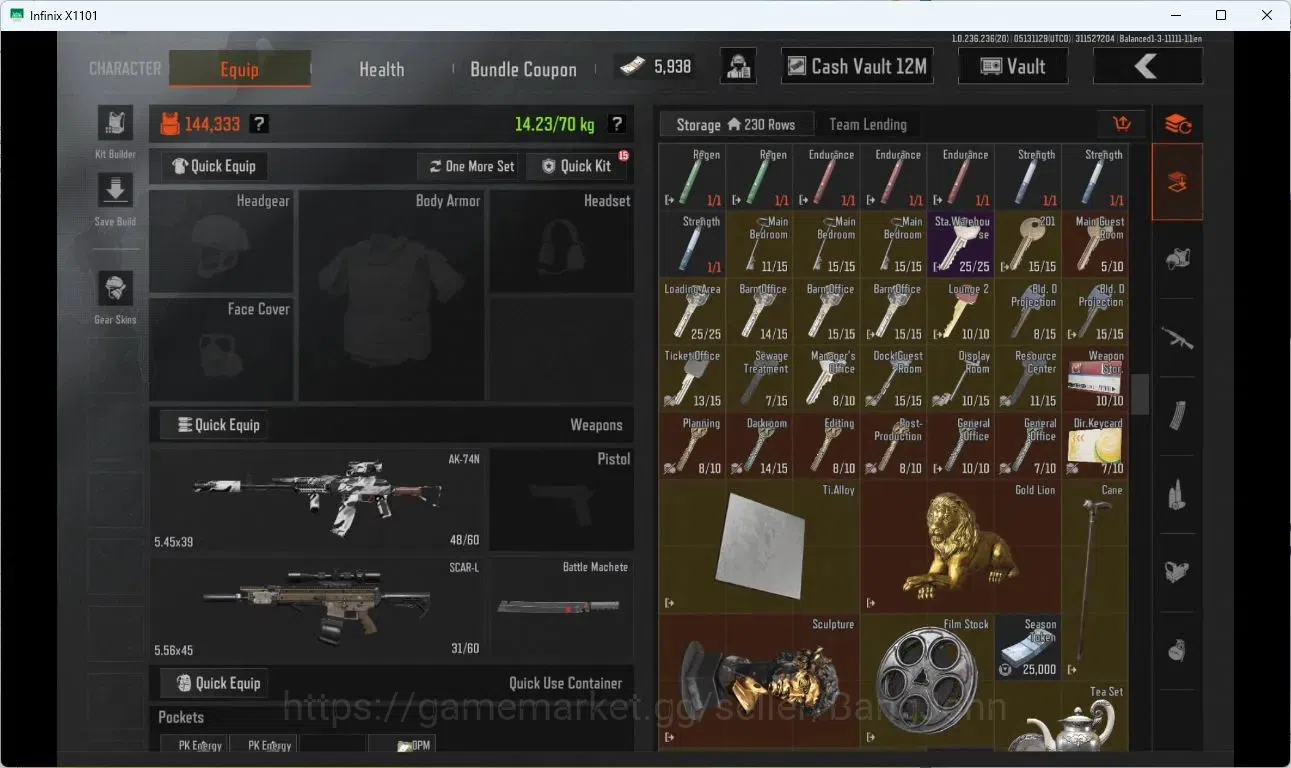 Arena Breakout Accounts MOBILE Lvl30|SV 28,2M|CV 12,8M|S SHOVEL,B MACHETE| image 4