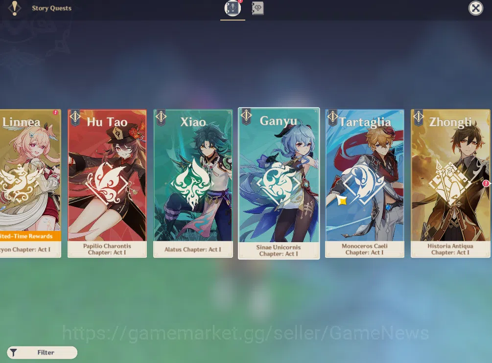 Genshin Impact Accounts ASIA|AR 53|7 Limited +3(*5Weapon)|Zibai,Clorinde,N image 11
