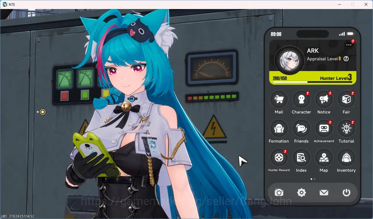 Neverness to Everness Accounts SEA | Starter LV 3 | 3 SSR Hotori, Hathor, Fadia + 1 SSR Selector + 4 SR | MC Female | Take 9