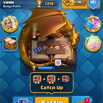 Clash Royale Accounts Others Mobile |Trophy 7214|4 EVO Cards|1 Hero Card|4667 Gems|293k Gold|Emote Collection 17\248