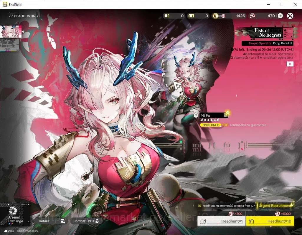 Arknights: Endfield Accounts ASIA|Lv 41|Ars 8k|5 SSR(2 Limit) + 6 (*6 Weapon)|[ image 11