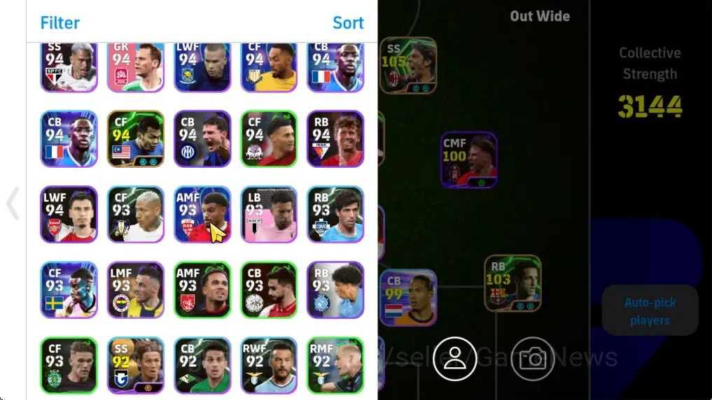 eFootball Accounts Android|Epic Rui Costa,Ruud Gullit,Showtime Yoshin image 3