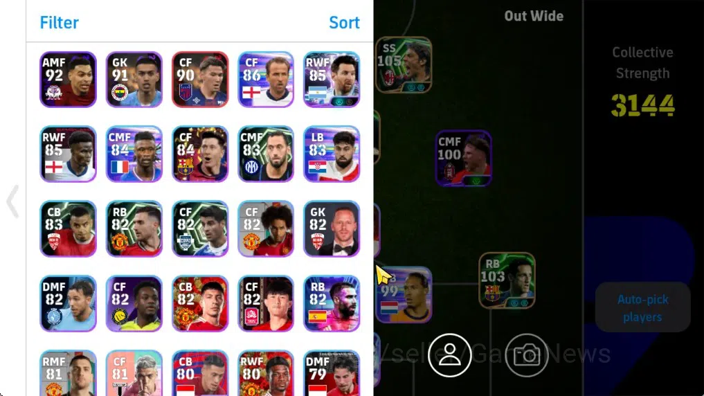 eFootball Accounts Android|Epic Rui Costa,Ruud Gullit,Showtime Yoshin image 4