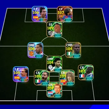 eFootball Accounts High-End New era Kolektif 3285 Yamal bigitime x Pele Brazil x Van der sar new x cucurela x Thuram x Puyol