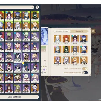 Genshin Impact Accounts Others ASIA|AR57|11 Limited PremFlins+Sign,Innefa