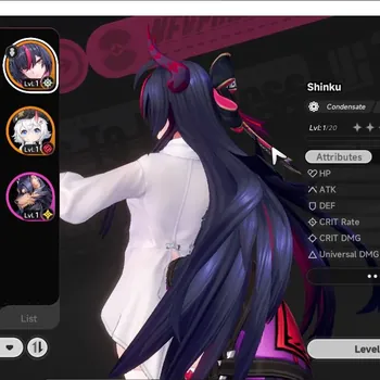 Neverness to Everness Accounts GLOBAL ASIA|HL 8|TL 1|3 S-Class 2 Limited [Shinku,Nanally]+2 S-Class Selector Box|Selector