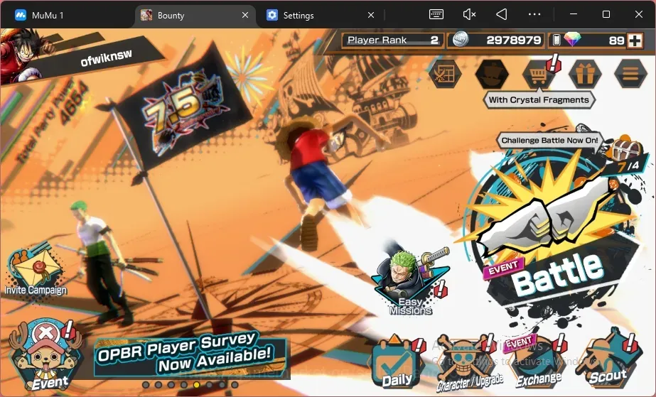 One Piece Bounty Rush Accounts High-End Android |4 EX|PR 2|AF Rob Lucci,SS-Snake,TW Zoro&Sanji,HP Charlotte Linlin|GF 1