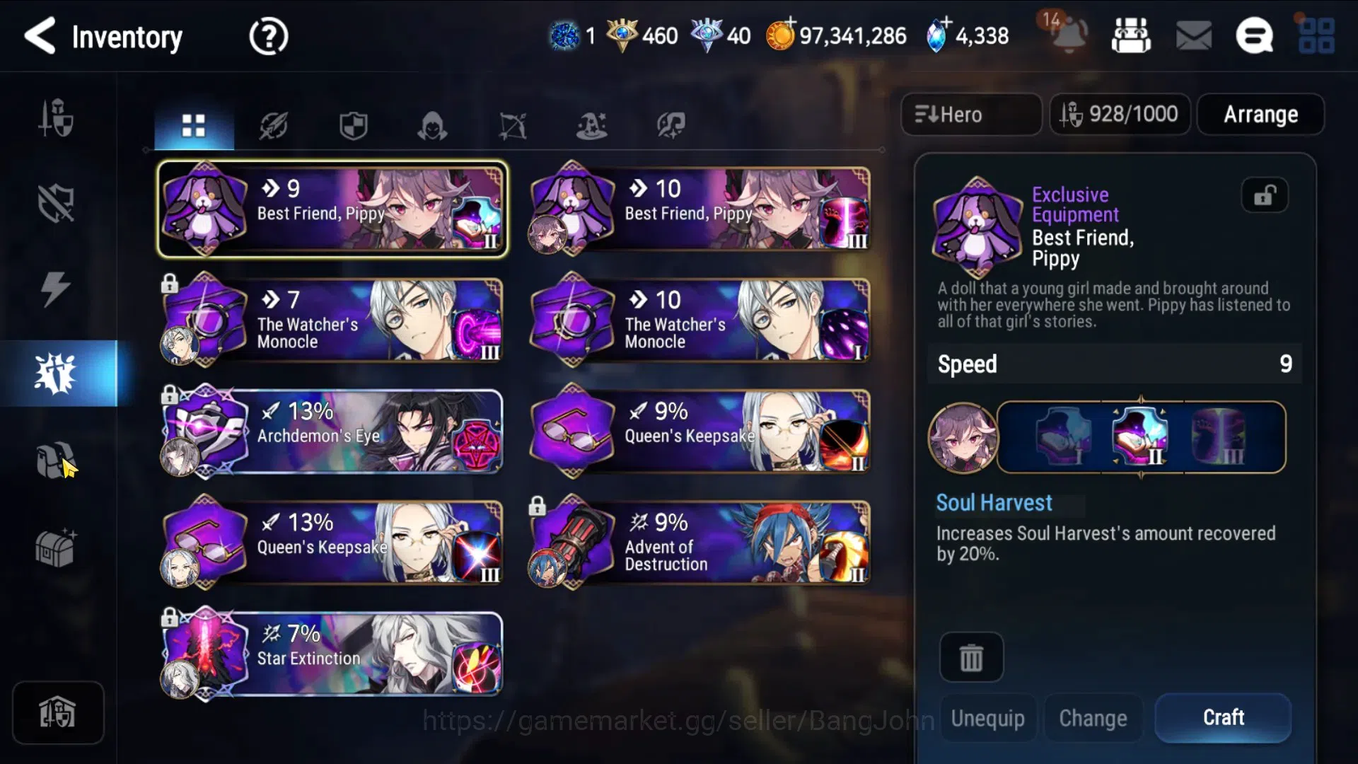 Epic Seven Accounts Asia Verif|25ML(DarkDiene,SNYulha,BArunka,Harsetti image 6