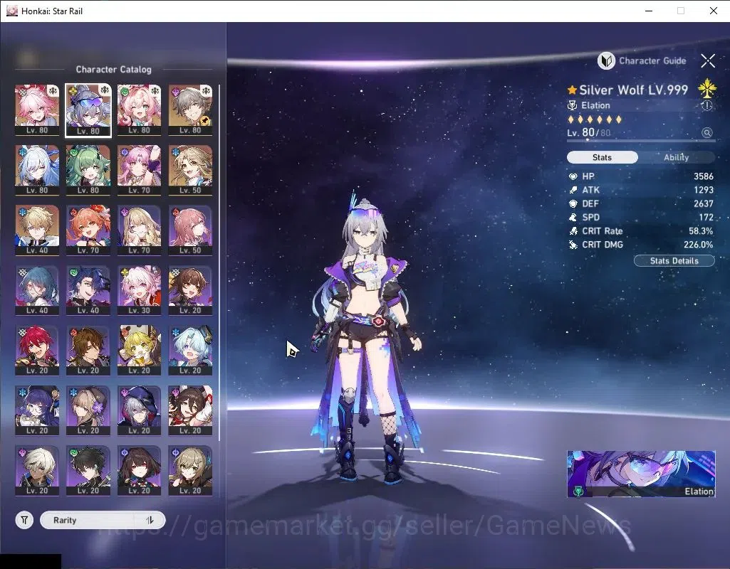 Honkai Star Rail Accounts Asia|TL66|6 Limited|(Silver Wolf 999E2,Hyacine)+Si image 4