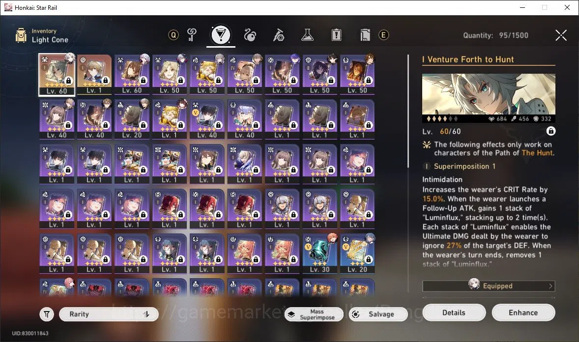 Honkai Star Rail Accounts [ASIA] TL 45 | 14 Limit | Feixiao | Topaz & Numby  image 8