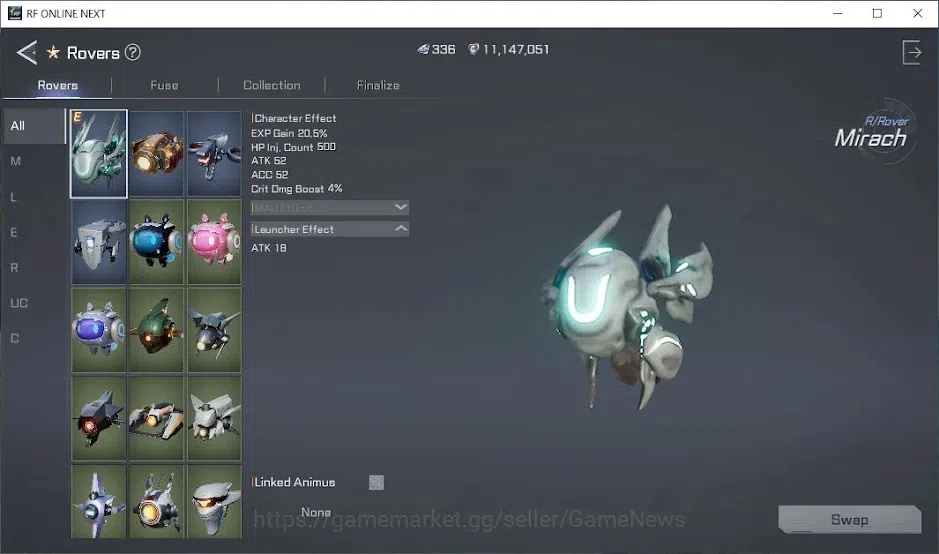RF Online Next Accounts Starter Anka 2 | Lvl 50 |336 Diamond + 29k CP + 11 image 10