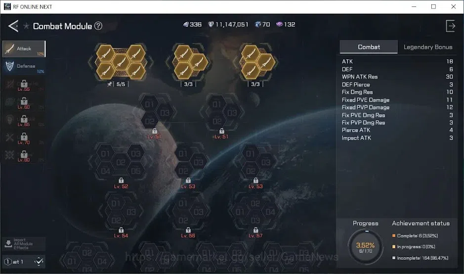 RF Online Next Accounts Starter Anka 2 | Lvl 50 |336 Diamond + 29k CP + 11 image 12