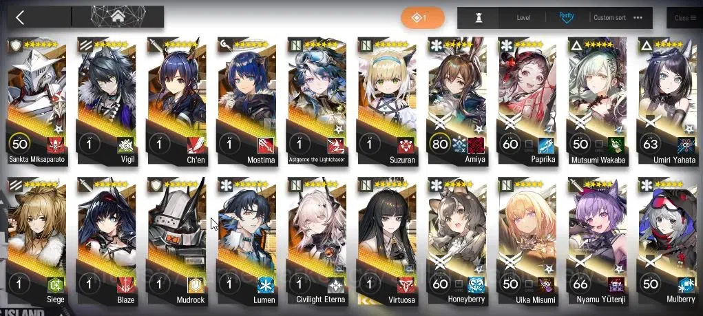 Arknights Accounts Lv 79|191 OP + 20 Skin|7 Limited+Collab AVE|Sakiko image 10
