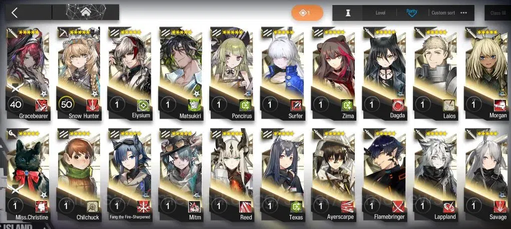 Arknights Accounts Lv 79|191 OP + 20 Skin|7 Limited+Collab AVE|Sakiko image 11
