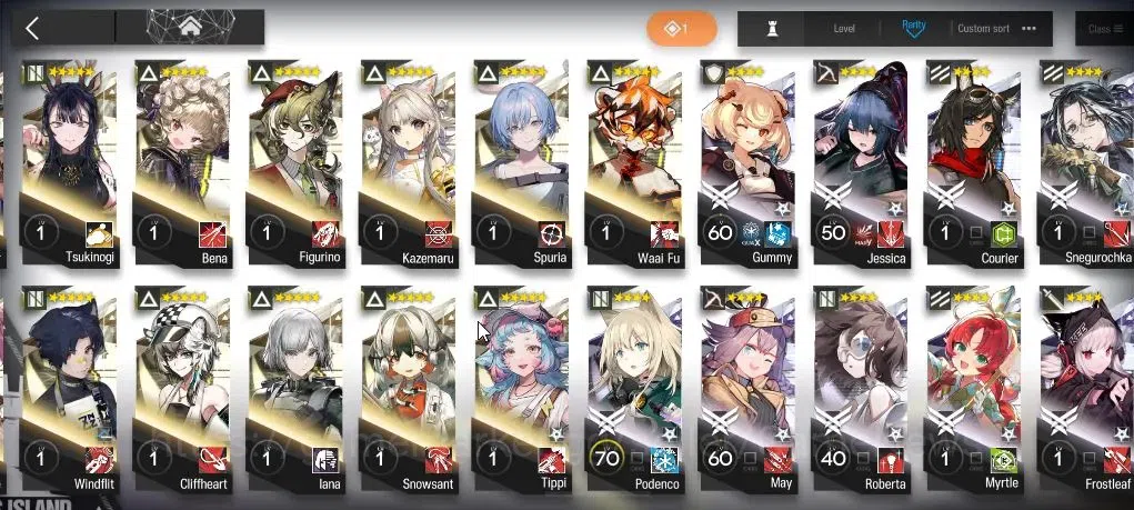 Arknights Accounts Lv 79|191 OP + 20 Skin|7 Limited+Collab AVE|Sakiko image 14