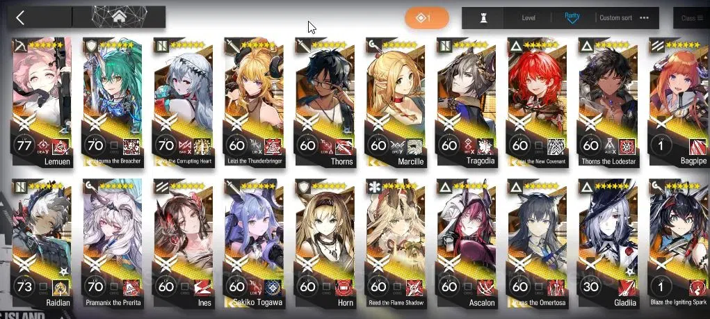 Arknights Accounts Lv 79|191 OP + 20 Skin|7 Limited+Collab AVE|Sakiko image 9