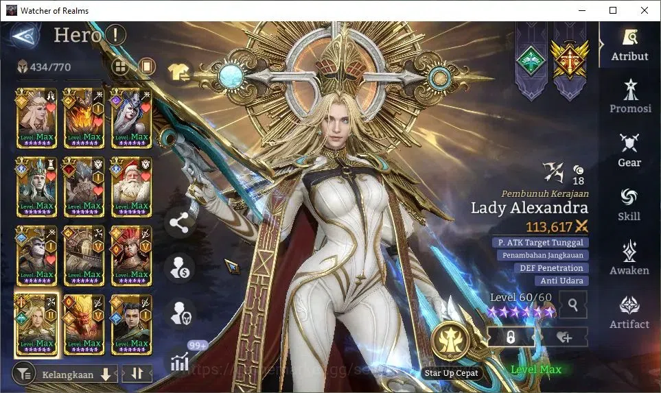Watcher of Realms Accounts GLOBAL 50x|15M Power|19 Lord[ValderonA4,EzarethA3, image 16