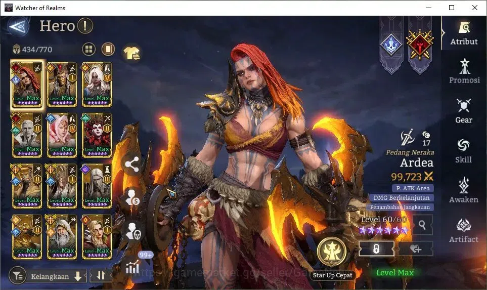 Watcher of Realms Accounts GLOBAL 50x|15M Power|19 Lord[ValderonA4,EzarethA3, image 18