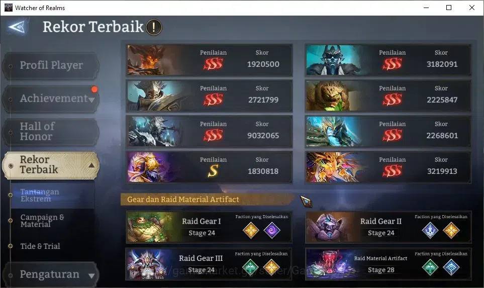 Watcher of Realms Accounts GLOBAL 50x|15M Power|19 Lord[ValderonA4,EzarethA3, image 7