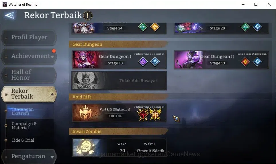 Watcher of Realms Accounts GLOBAL 50x|15M Power|19 Lord[ValderonA4,EzarethA3, image 8