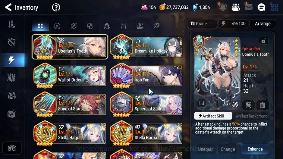 Epic Seven Accounts GLOBAL|UnVerif|6 ML(Dark Diene,Zio,Empyrean Ilyna) image 14