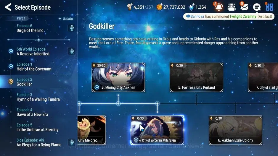 Epic Seven Accounts GLOBAL|UnVerif|6 ML(Dark Diene,Zio,Empyrean Ilyna) image 20