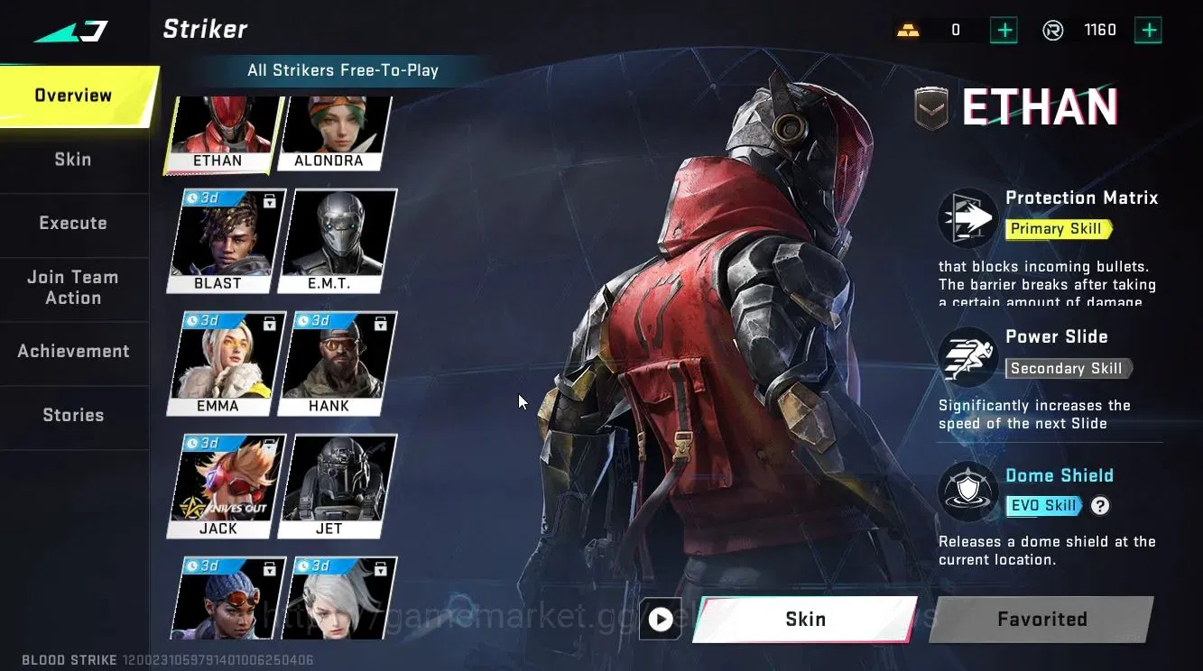 Blood Strike Accounts ASIA|Legendary Guns [Kala, MP155, HK416] | Rare Pl image 3