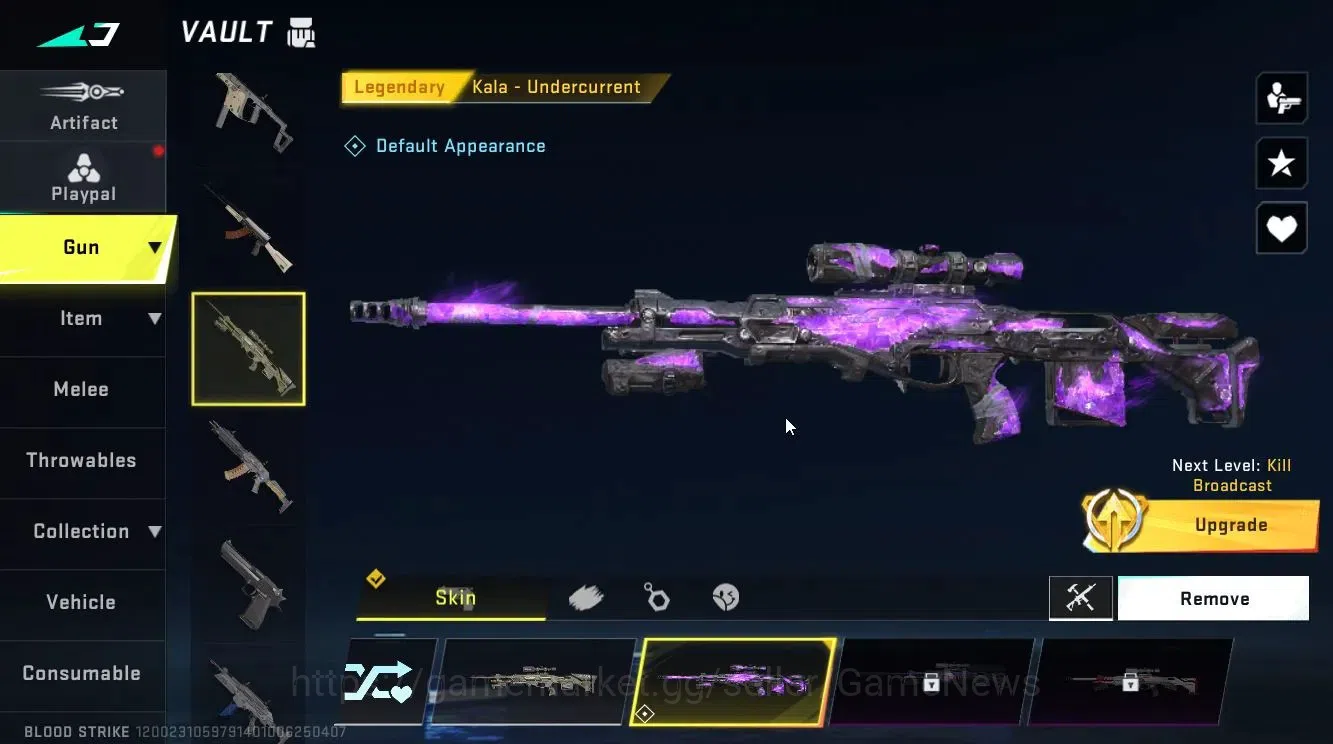 Blood Strike Accounts ASIA|Legendary Guns [Kala, MP155, HK416] | Rare Pl image 5