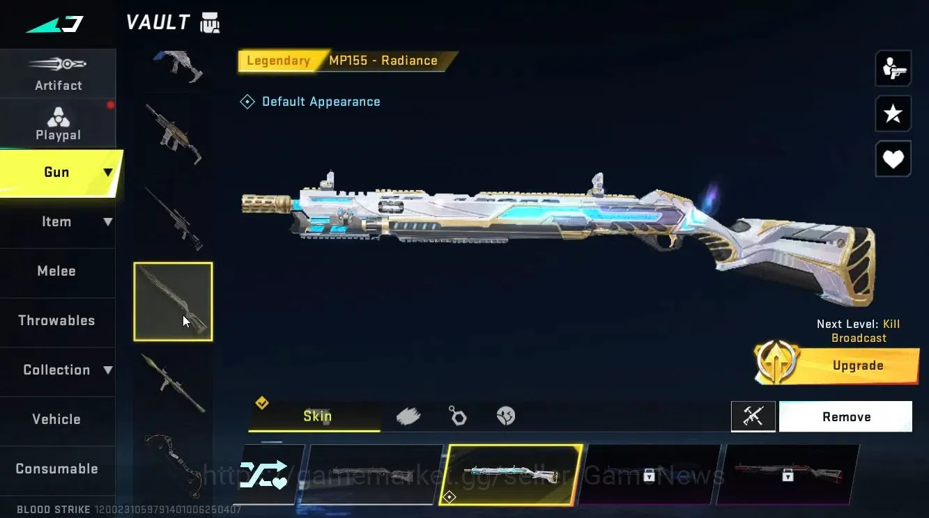 Blood Strike Accounts ASIA|Legendary Guns [Kala, MP155, HK416] | Rare Pl image 6