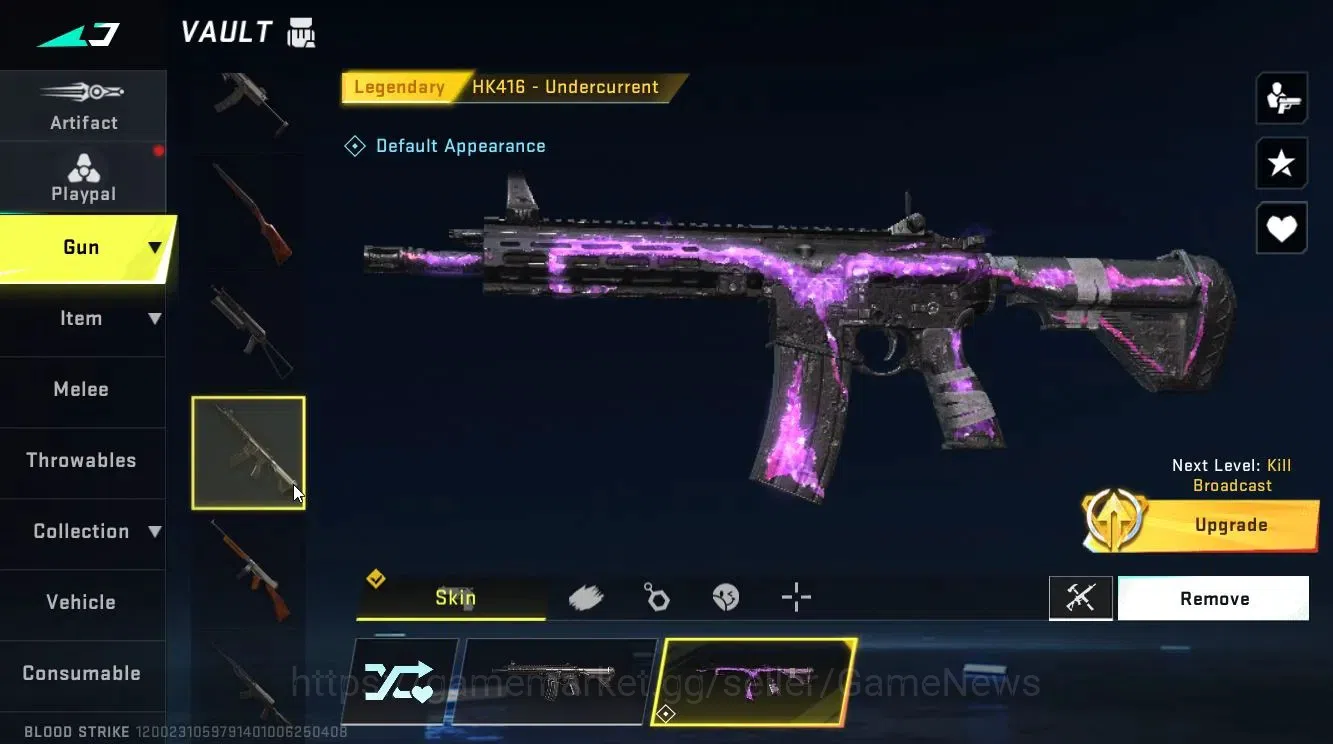 Blood Strike Accounts ASIA|Legendary Guns [Kala, MP155, HK416] | Rare Pl image 7
