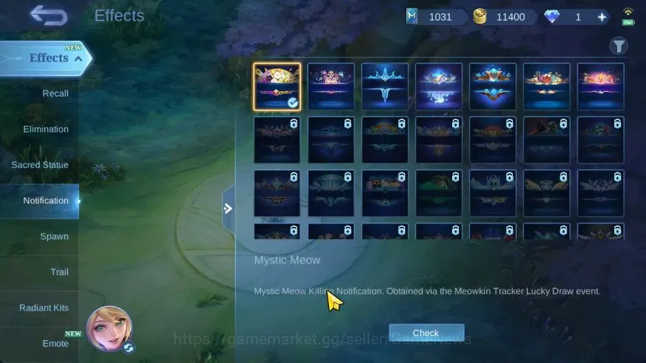 Mobile Legends: Bang Bang Accounts Hero 105|Skin 173|High Immo 110|CC Natalia,Lesley  image 19