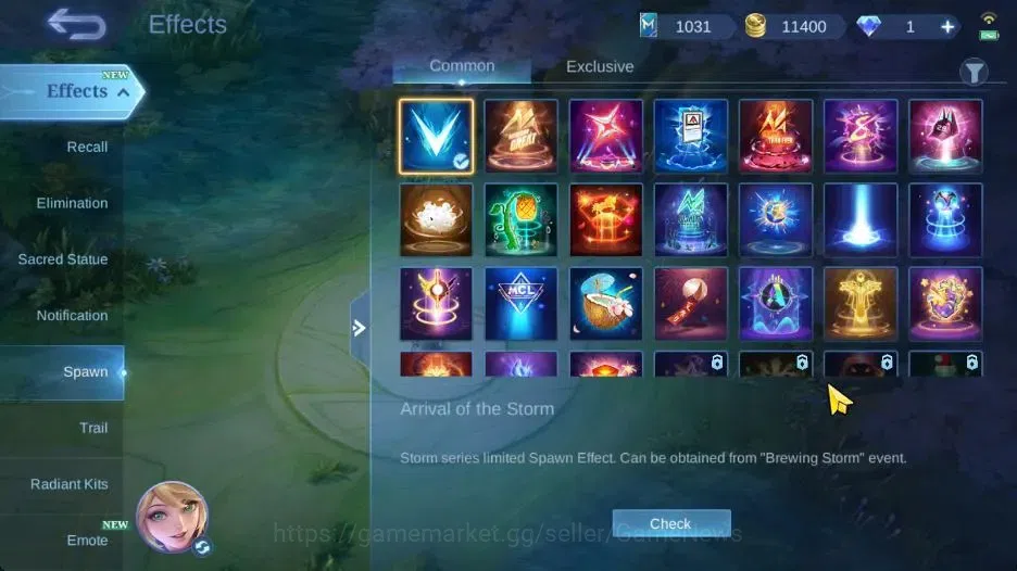 Mobile Legends: Bang Bang Accounts Hero 105|Skin 173|High Immo 110|CC Natalia,Lesley  image 20