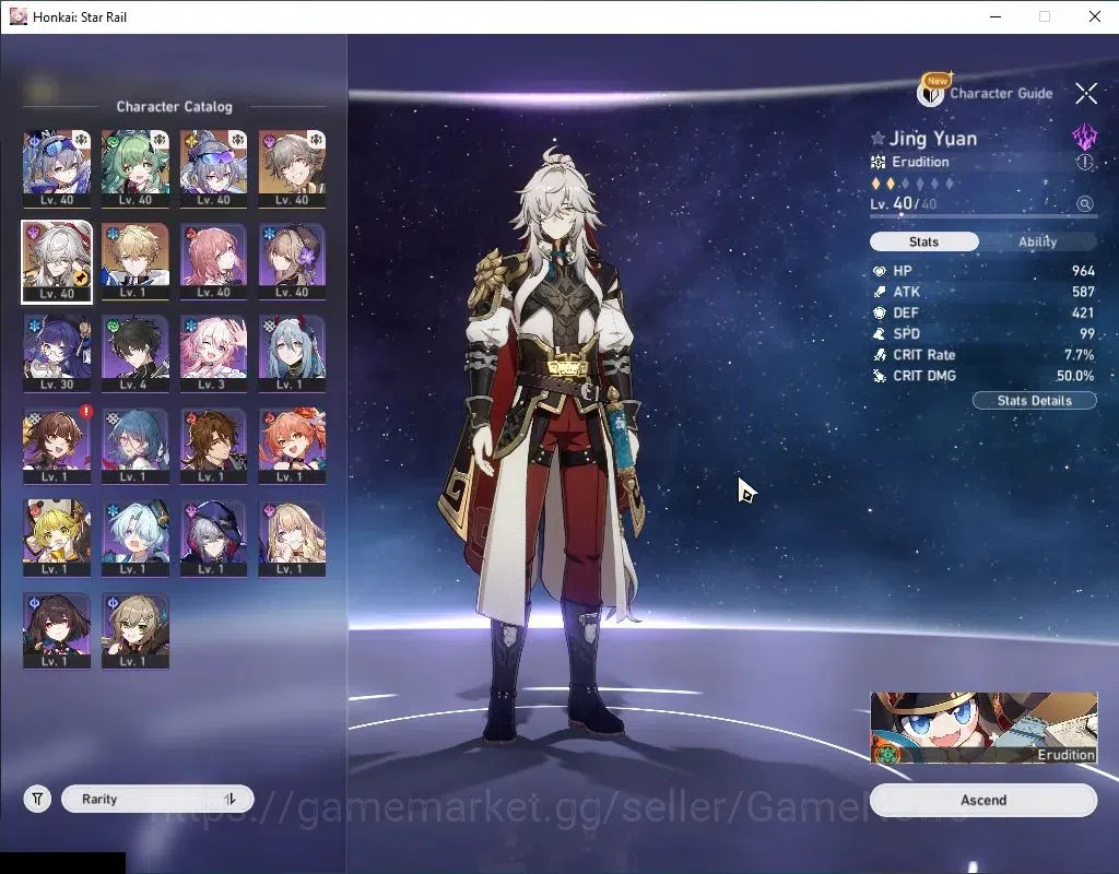 Honkai Star Rail Accounts Asia|TL 36| 2 Limited | [Huohuo,Jing Yuan] | Plana image 5
