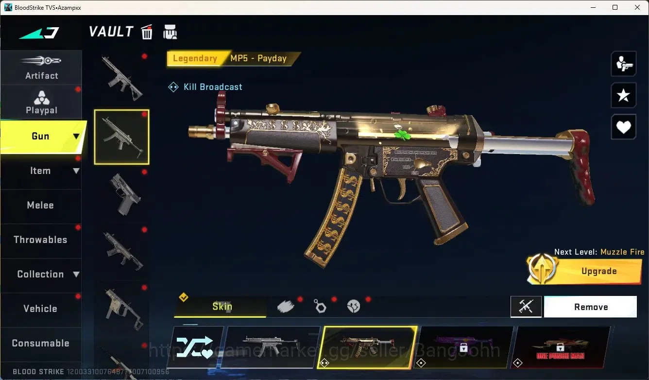 Blood Strike Accounts Collab Skin ASIA|Limited ButteflyKnife|4 Collab Gun[7DS&EVA]|4 Limited Gun|3 Ultra Gun|9 Legendary 3